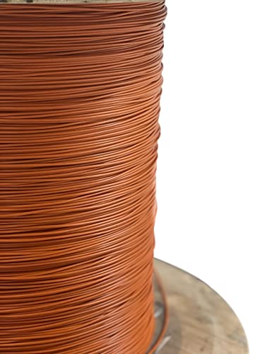 Laureola 1/16" to 3/32" PVC Coated Orange Color Galvanized Cable 7x7 Strand Aircraft Cable Wire Rope