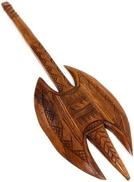 Fijian Double Sided Club 40 in War Club - Polynesian Art | #bla6061100