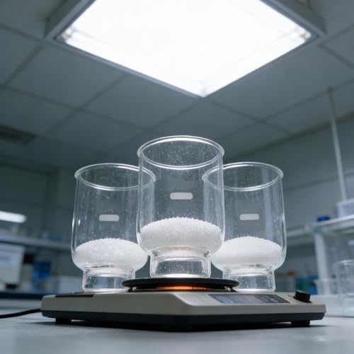 Filtros de crisol de vidrio de laboratorio 40ml LALAFINA reutilizables de alta resistencia 5