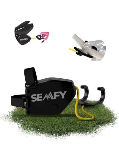 SEMFY Fahrrad Abschleppseil Kinder universall Abschleppsystem reißfestes Seilzug Länge 2.5 Meter Fahrradstange Tandemkupplung Follow me Fahrrad MTB und E-Bike