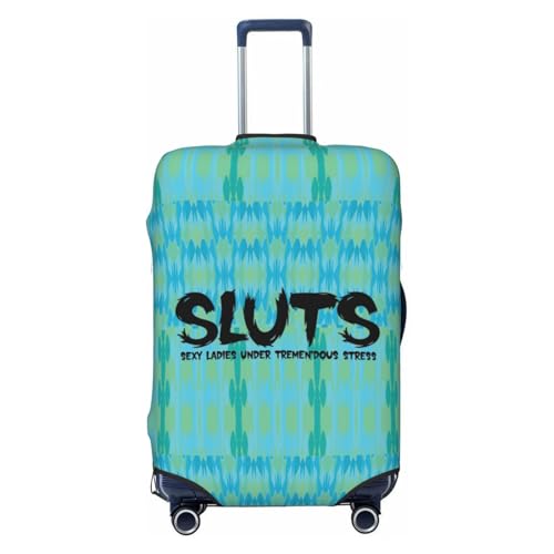 SLUTS Sexy Ladies Under Tremendous Stress Suitcase Cover,Luggage Protector Suitcase Covers For Luggage,Luggage Covers for Suitcase (Large)
