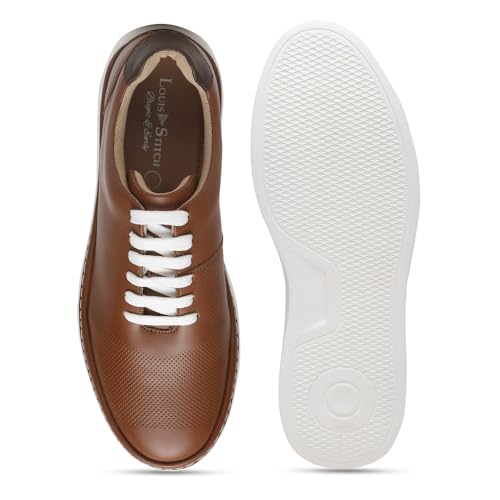 Image of LOUIS STITCH Play Men's Egyptian Black Fashion Sneakers for Men All Day Comfortable Wear (SNK-FSD)
