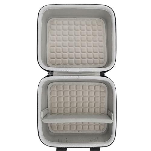 Estuche rígido de EVA para proyector pequeño, bolsa impermeable de almacenamiento con forro suave y correa para llevar a mano miniatura 3