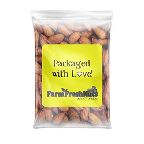 Image of Farm Fresh Nuts Roasted Salted Almonds (4LB) - Himalayan Salt, Whole