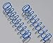 Traxxas Rear Springs, Blue (2): Son-Uva Digger