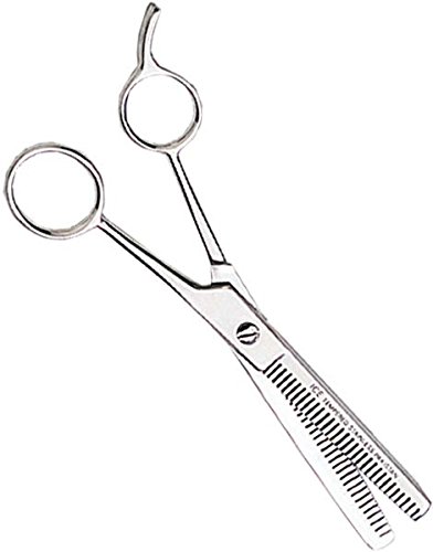 HAWK 6.5″ (16.5 cm) Double Edge Comb Type Thinning Scissors...