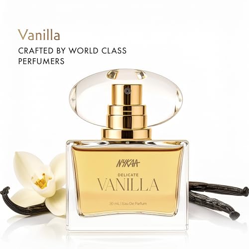 Image of Nykaa Delicate Vanilla Long Lasting Floral EDP | Perfume for Women | Day to Night Fragrance |Lily & Vanilla| Everyday Perfume for Her | Travel Friendly Size