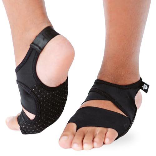 PIGA PigaLite Grip Pilates Socks for Women & Men – Non-Slip Yoga, Barre, Toeless Socks with Arch Support