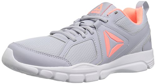 Reebok Women's 3D Fusion Cross Trainer, Cloud Grey/Digital Pink/w, 7.5 M US