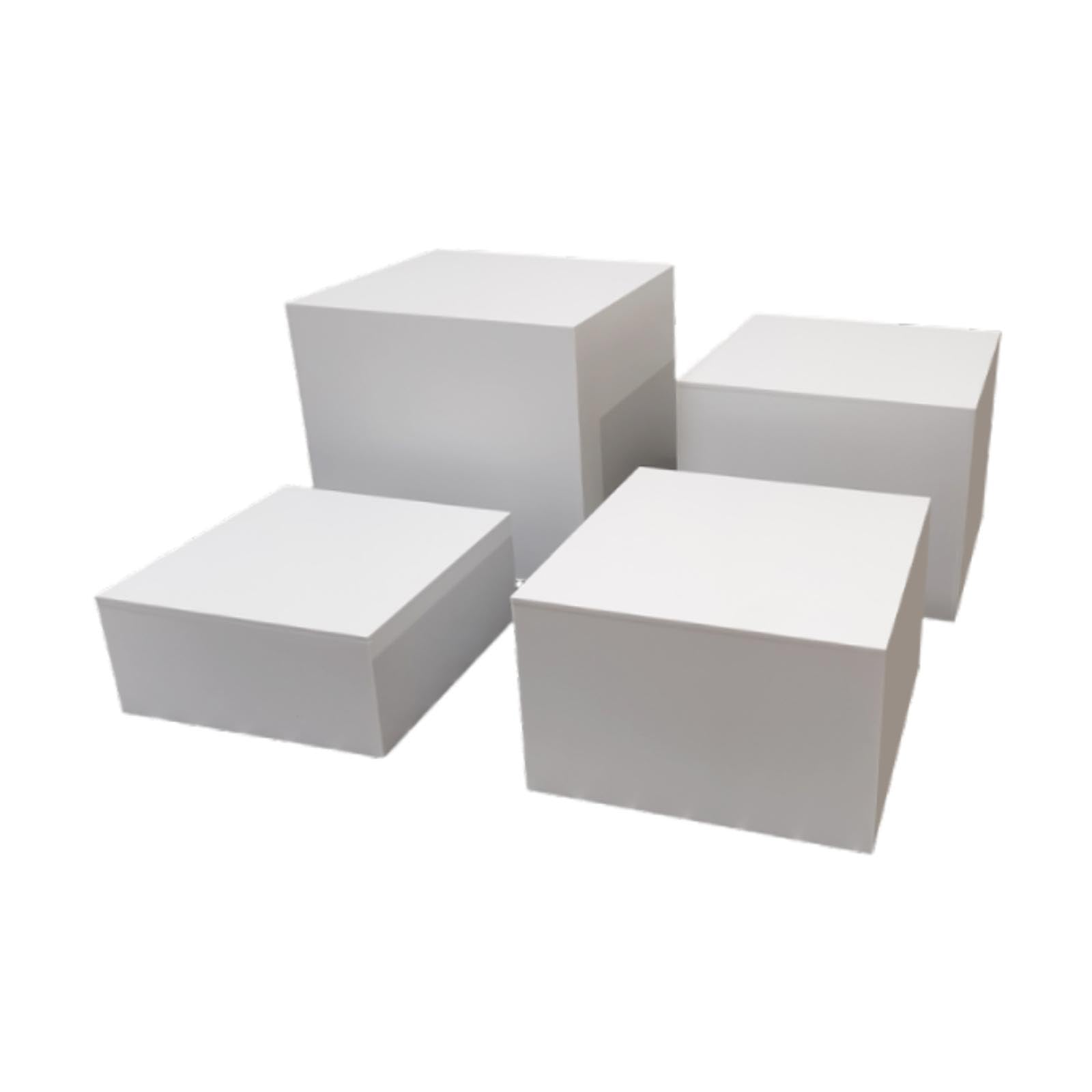 Alzate per buffet, decorazioni in acrilico, tavolo da buffet, espositore Per unico per caramelle con fondo cavo per ospitare eventi, alzate ad incastro, decorazioni, organizzatori, figure.