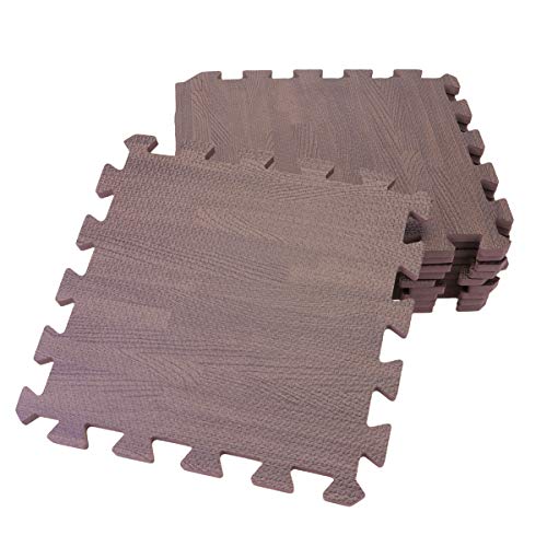 Clispeed 12 peças de tapetes de espuma de EVA para exercícios em equipamentos de ginástica