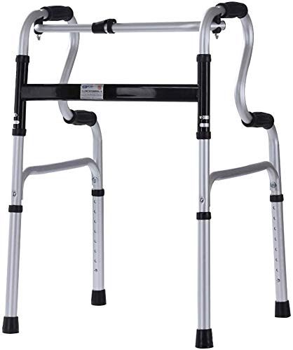 Andador Plegable Altura Ajustable Sin Ruedas Sin Asiento Andador Anciano
