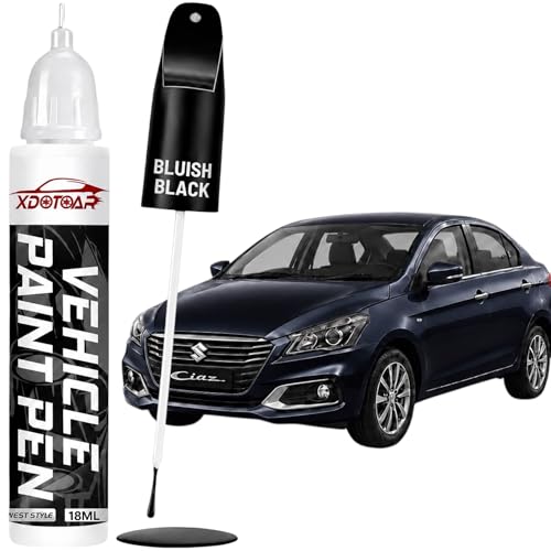 Image of xdotoar Car Touch Up Paint Pen for Maruti Suzuki Ciaz Bluish Black (ZJ3)