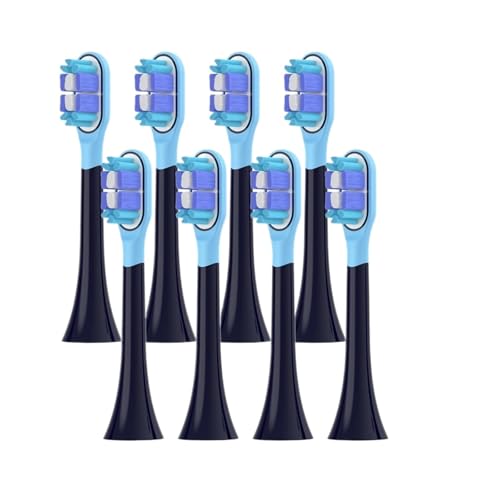 �݊���������܂��V���I�~ T301/T302/T501 �\�j�b�N�d�����u���V �f���|���u���V�m�Y���Ή� �����p���u���V�w�b�h �^��(8 pcs Bj black)
