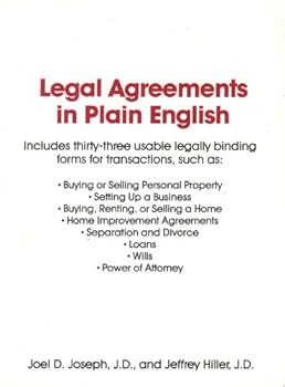 Paperback Legal Agreements in Plain English Book