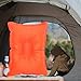 Altsuceser Inflatable Camping Pillow Blow up Pillows Travel Pillow Ergonomic Inflating Pillows for Neck Lumbar Support Travel Air Pillows for Camping, Hiking, Backpacking Dark Orange