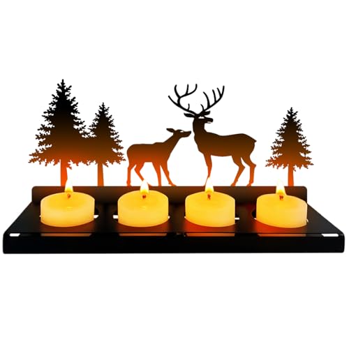 Advent Kerzenhalter, Adventskranz Teelichthalter, Kerzenständer...