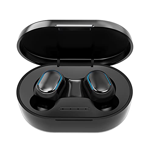 Pii Tech TWS Earbuds Pii AirT6S,True Wireless Bluetooth 5.0 Headphones with Deep Bass, IPX5 Water/Sweat Resistant, Passive Noise Cancellation with Built-in HD Mic, Activate Voice Assistant
