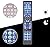 Universal Remote Control for Samsung, LG, Insignia, Vizio, Sony, Panasonic, Vizio, Philips, Hisense, Sanyo LED LCD Smart TV/Soundbar/DVD/BLU-RAY with Backlight