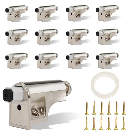 25 Pack Soft Close Cabinet Door Dampers Adjustable Slow Close Buffers