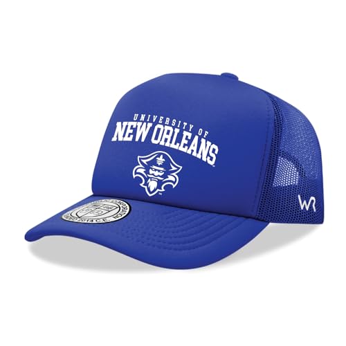 BH Fashion Company University of New Orleans Privateers UNO Trucker Mesh Snapback Seal Hat Royal Blue