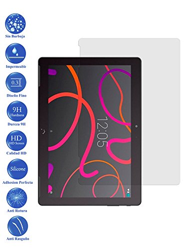 Todotumovil Protector de Pantalla BQ Aquaris M10 10.1 de Cristal Templado Vidrio...