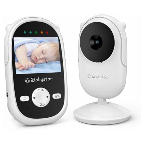 Babystar Video Baby Monitor with Night Vision Cover