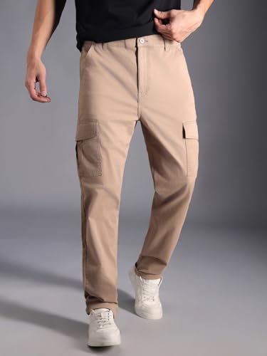 Image of HIGH STAR Men's Loose Fit Casual Pants