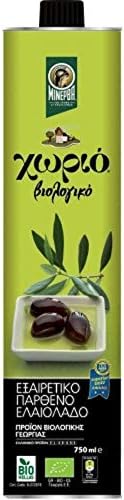 Greek Organic Extra Virgin Olive Oil Horio 750ml