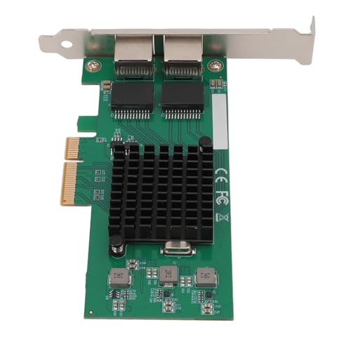 Carte d'interface réseau PCIe 4X avec cadre métallique robuste