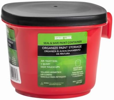 Shur-Line 1 Quart Easy Pail Seal & Save Paint Cup Pail - Quantity of (3)