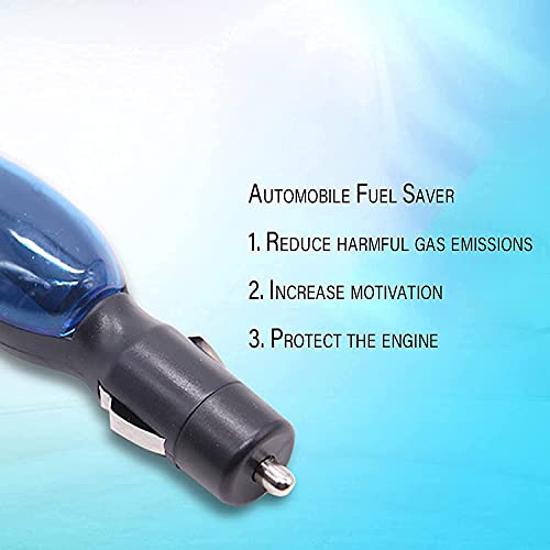Car Fuel Saver Auto Save 10-30% on Gas Economizer,energy Economy Gas Saver,plug and Play Portable Car Fuel Saver for Car Trucks,fuel Shark for Car Vehicles Black Compact (2 Pcs)