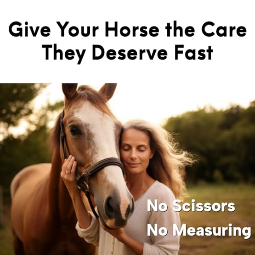 Papel cataplasma para cavalos - 60 folhas - 30,5 cm x 45,7 cm - Feito nos EUA - Conveniente de usar