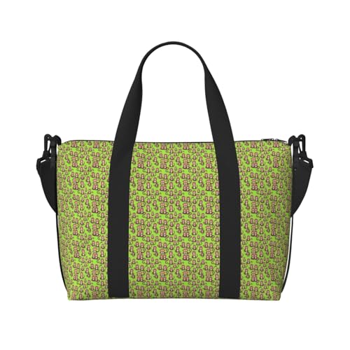 Sac de voyage motif singe pour escapades week-end en train
