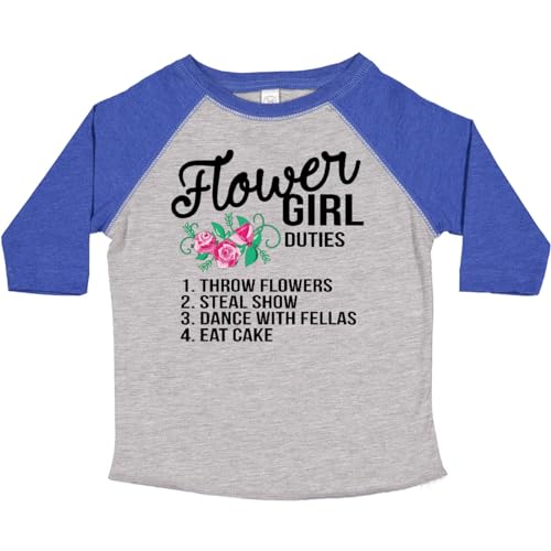 inktastic Flower Girl Wedding Duties Toddler T-Shirt