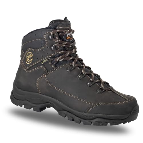 Meindl Men's MFS-Vakuum Light Hiker | Gore-Tex Waterproof Hiking Boots | Backpacking Boots | Integrated Memory-Foam-System |All Leather | Made in Italy