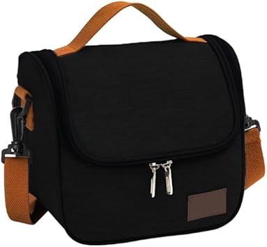 Bolsa Térmica Lancheira Para Marmita Trabalho Academia Escola e Passeios Lancheira Escolar Com Alça (Preto) Menor preço em Bolsa Térmica Lancheira Para Marmita Trabalho Academia Escola e Passeios Lancheira Escolar Com Alça (Preto)