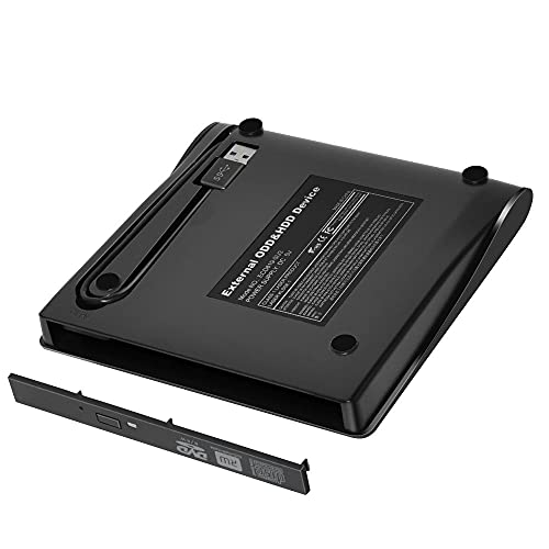 Image of External USB 3.0 Enclosure Case for Slim 9.5mm SATA Optical CD /DVD / Blu-Ray Drive‚