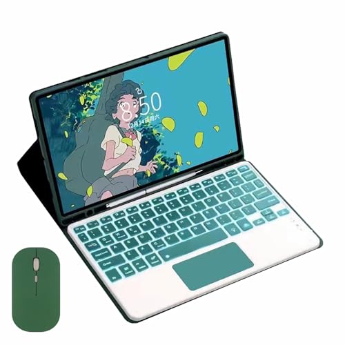 GUPENAA iPad Pro 11C`iM4j 2024pL[{[hP[XA7 FobNCgAMz_[A}EXt}OlbgECXBluetoothL[{[h,Dark green