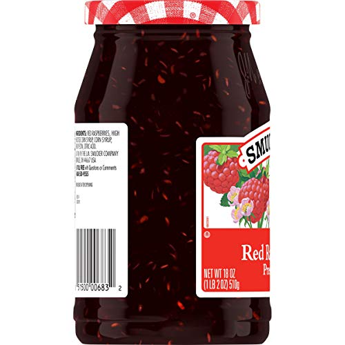 Smucker's Red Raspberry Preserves, 18 Ounces #TOP2