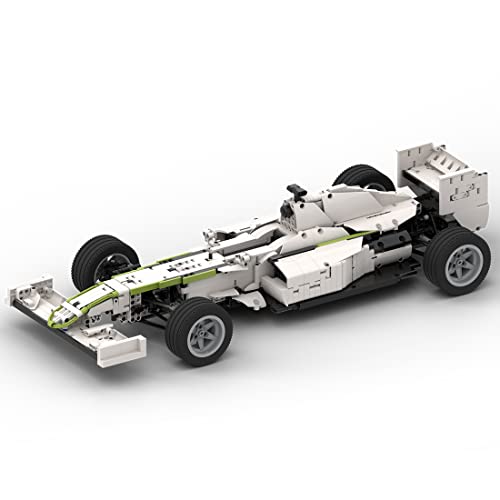 Morton3654Mam Technik Sportwagen Bausteine für GP BGP001 Formel 1 Rennwagen MOC-54584, 1/8 Auto Klemmbausteine Fahrzeug…
