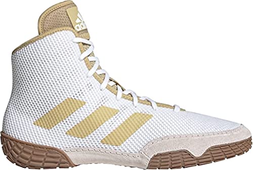 adidas Men's Tech Fall 2.0, White/Vegas Gold, 9