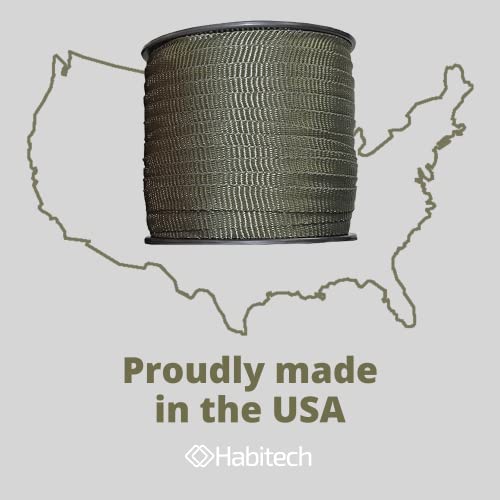 Habitech 250' Tree Tie Strap Staking and Guying Material, 1,800 Lbs Strength