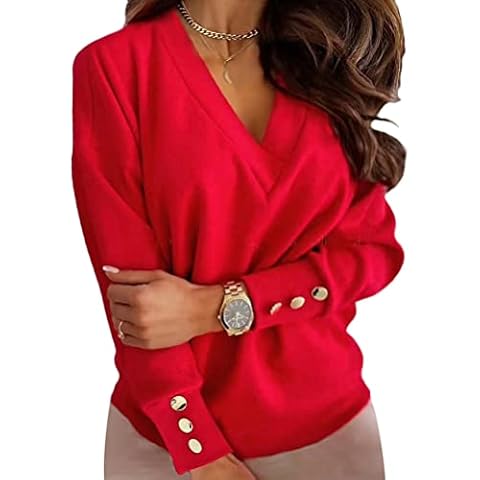 Pull Femme Col en V Yesgirl Cover