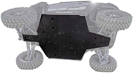 SuperATV 1/2" Thick UHMW Skid Plate for 2016+ Polaris General 1000 (Does NOT fit XP models) | Fully protect your machine's undercarriage | Made in the USA