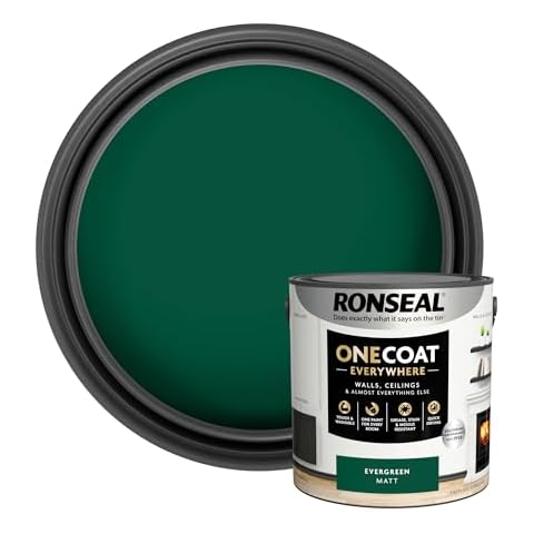 Ronseal One Coat Evergreen Matt Paint 2.5L Cover