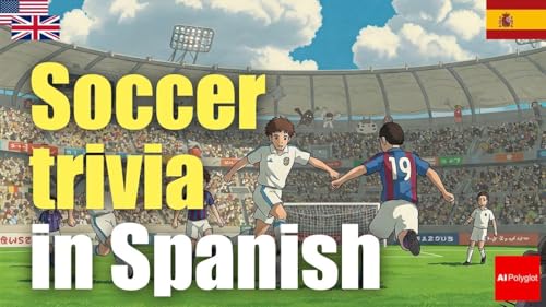 Soccer trivia in Spanish | Passive listening | L2Language | with hiragana
