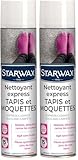 STARWAX - Nettoyant Express Pour Tapis Et Moquettes En Fibres Naturelles Et Synthétiques E...