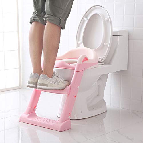 Potty Seat voor peuters Potty Training Toiletzitting met Stap Kruk Ladder for Kinderen Kind Toilet Toilet Ladder Stoel… - Afbeelding 7