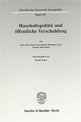 Haushaltspolitik und oeffentliche Verschuldung